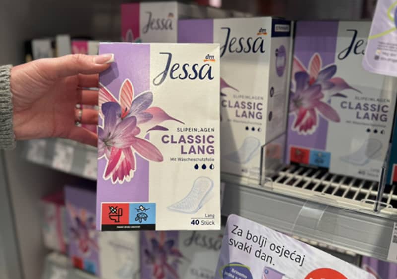 dm smanjuje cijene higijenskih proizvoda Jessa za 15%