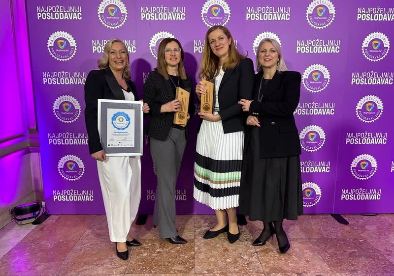 Kompanija dm deseti put proglašena Najpoželjnijim poslodavcem u BiH