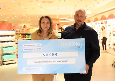 dm prodavnica u novom prostoru u TC Tropic  