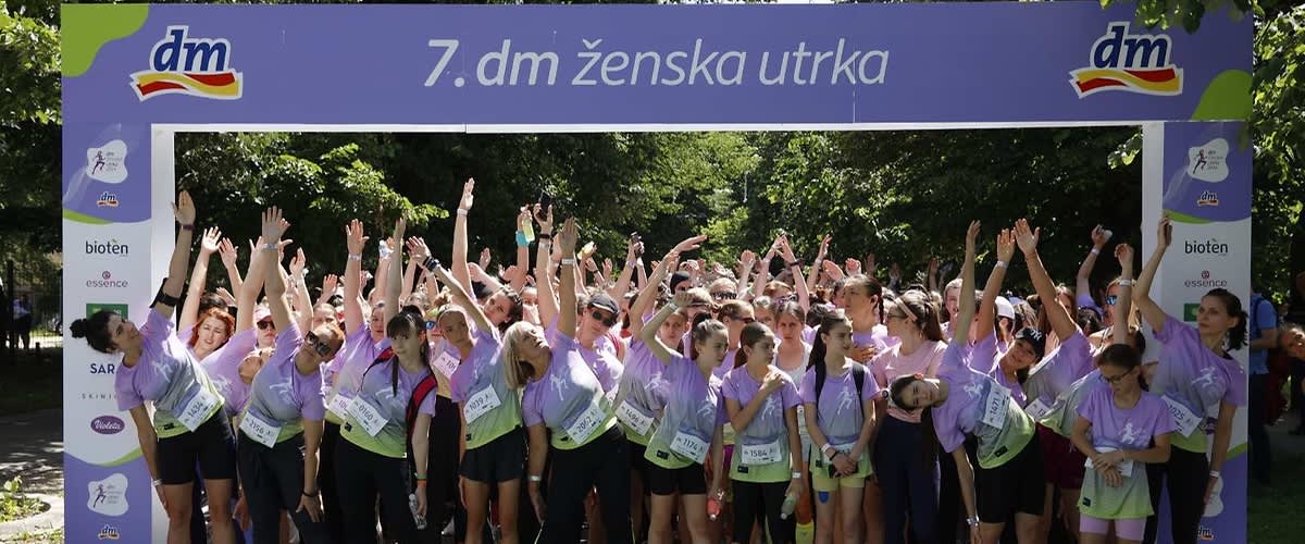 Gotovo 3.000 učesnica istrčalo 7. dm utrku