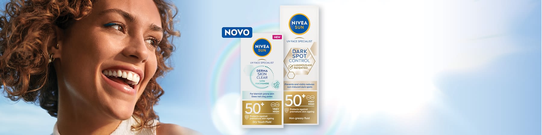 NIVEA SUN Face kreme i fluidi