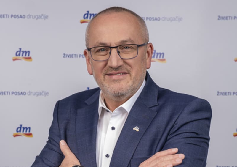 Damir Šlosel, direktor dm-a BiH, voditelj resora Ekspanzija te Nabava i Marketing