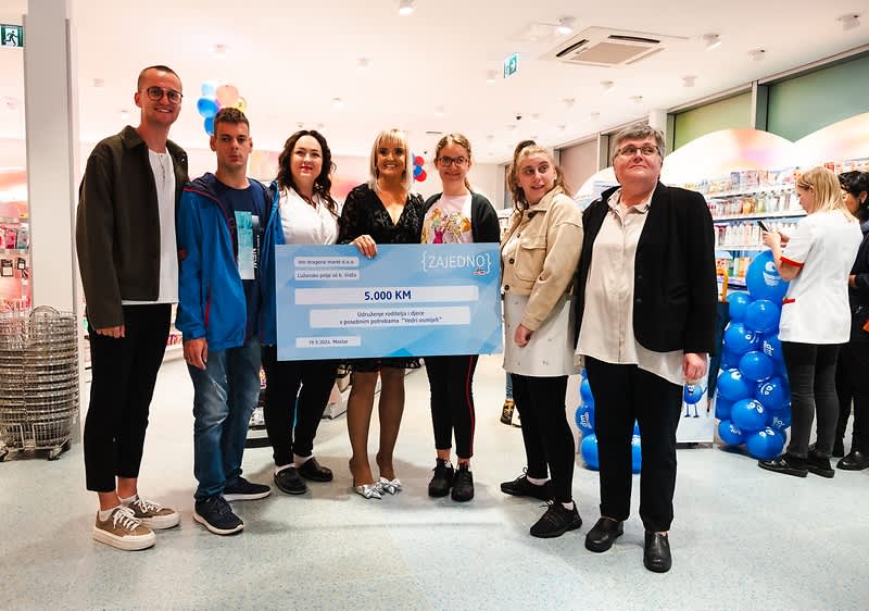 U Mostaru otvorena preuređena dm prodavnica