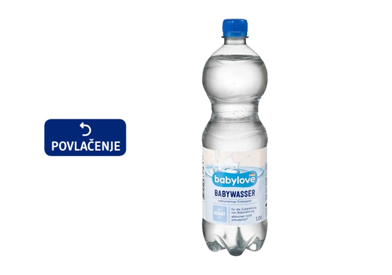 dm BiH u svojoj ponudi nema babylove vodu 1 l koja je povučena s drugih tržišta
