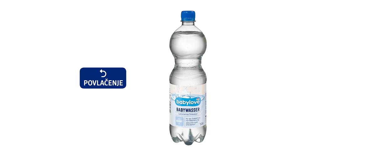 dm BiH u svojoj ponudi nema babylove vodu 1 l koja je povučena s drugih tržišta