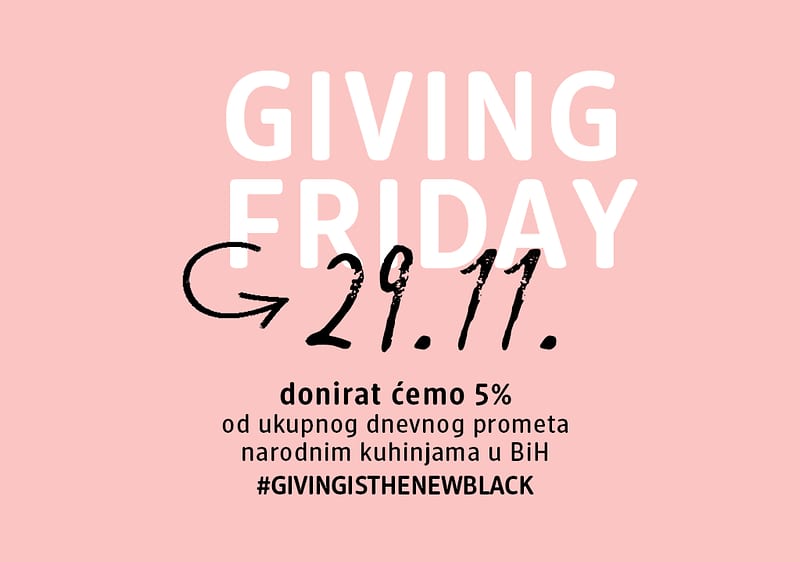 #GIVINGISTHENEWBLACK