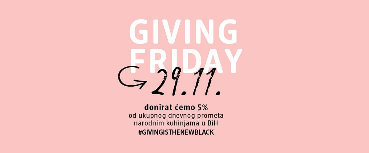 #GIVINGISTHENEWBLACK