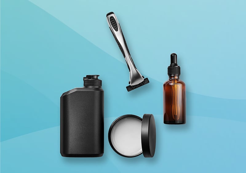 Männerpflege-Produkte