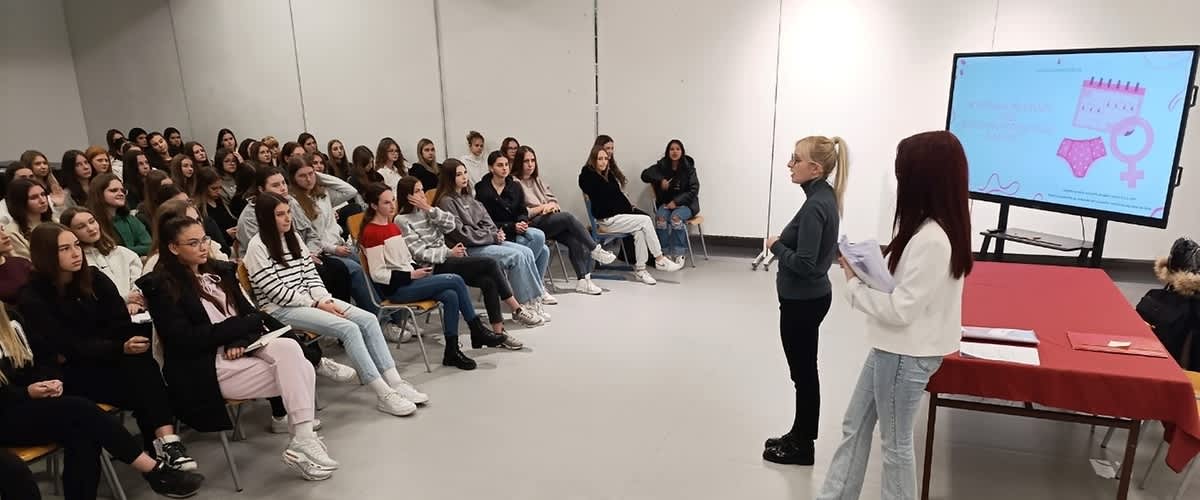 Uspješno realizovan projekt „Menstrualna higijena nije luksuz, nego osnovna potreba i pravo svake žene“