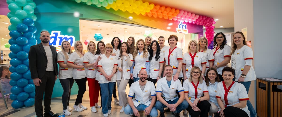 Otvorena preuređena dm prodavnica u Gračanici