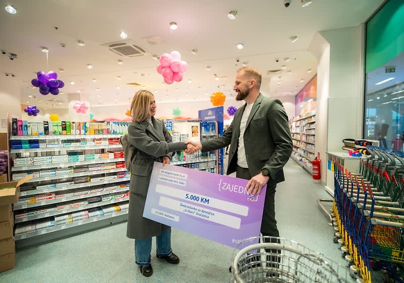 Otvorena preuređena dm prodavnica u Gračanici