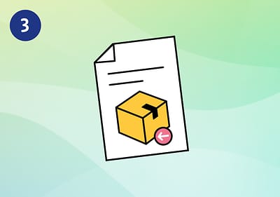 Povrat proizvoda korak 3