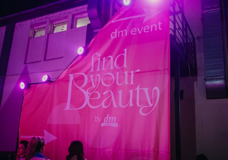 Plakat za dm beauty event