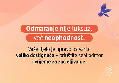 Odmaranje nije luksuz, već neophodnost