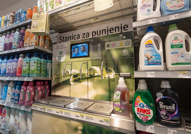 dm stanica za punjenje deterdženata