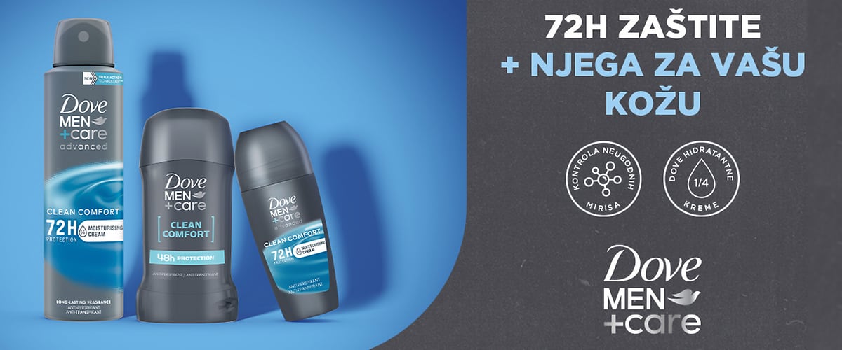 Proizvodi Dove MEN+Care