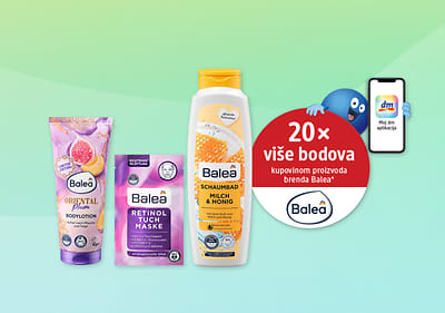 Proizvodi za njegu dm marke Balea
