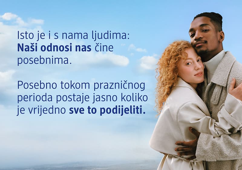 Žena i muškarac u zagrljaju