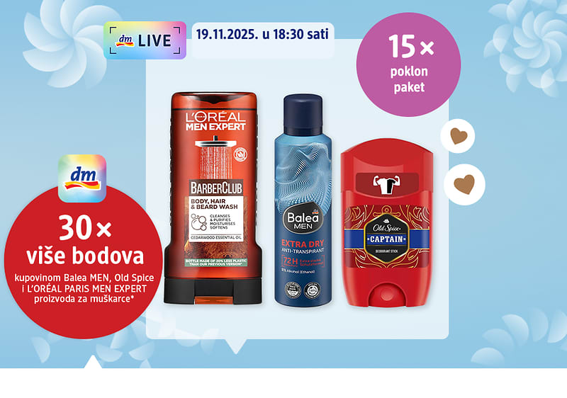 dmLIVE: Snažan, hrabar, odvažan - muškarac