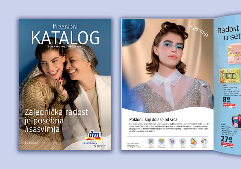 dm Praznični katalog za decembar i januar