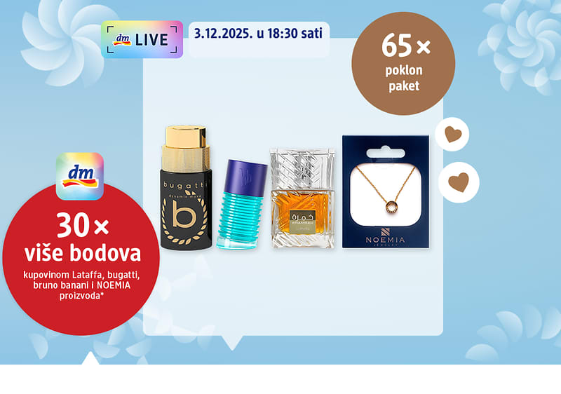 dmLIVE: Vrijeme je darivanja!