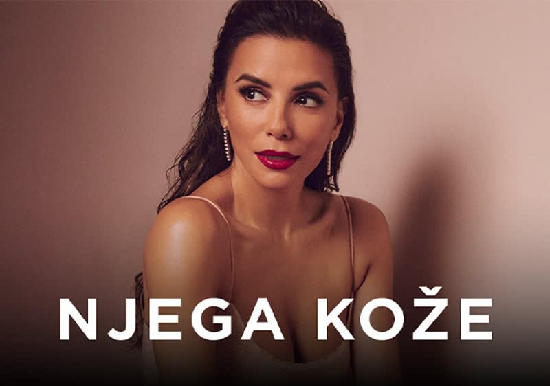 Glumica Eva Longoria i natpis NJEGA KOŽE