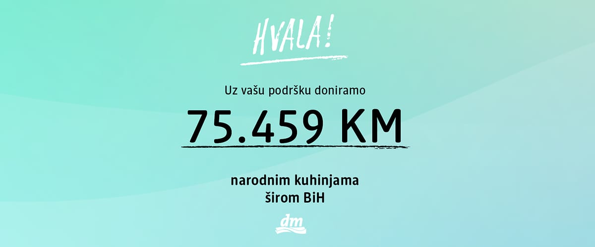 Iznos od 75.459 KM doniran za Giving Friday 28.11.
