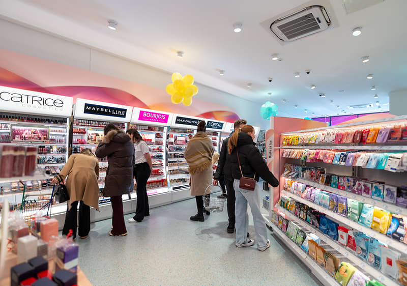 Preuređena dm trgovina u sklopu Retail parka Zvornik City Park