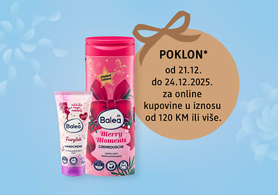 Balea Merry Moments, gel za tuširanje, 300 ml i Balea Fairytale kremu za ruke, 100 ml