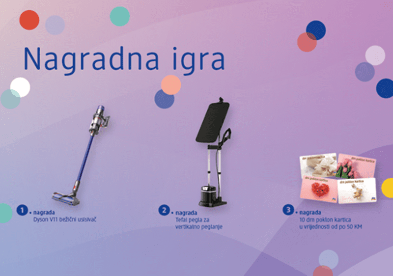 Dobitnici nagradne igre povodom otvorenja preuređene dm trgovine u Sarejevu