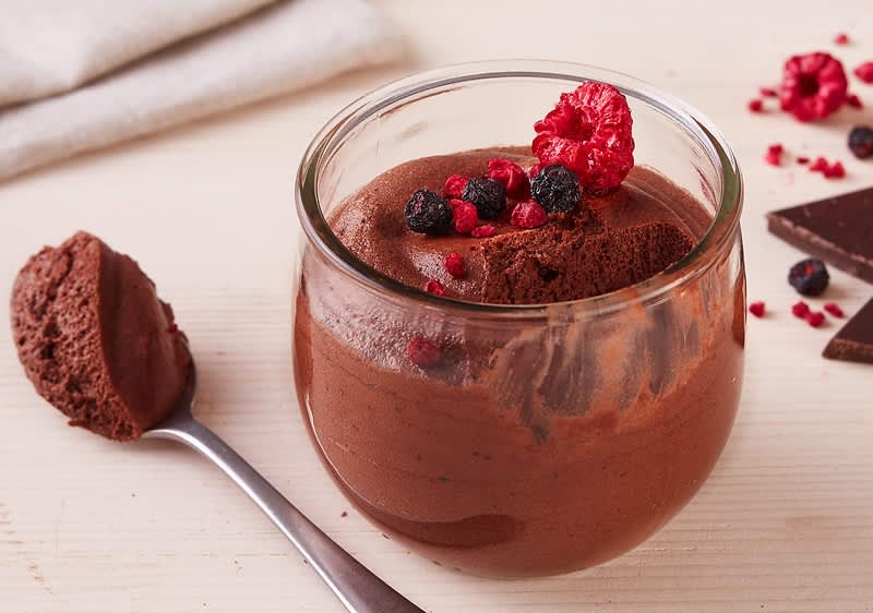 Veganski mousse od čokolade u čaši