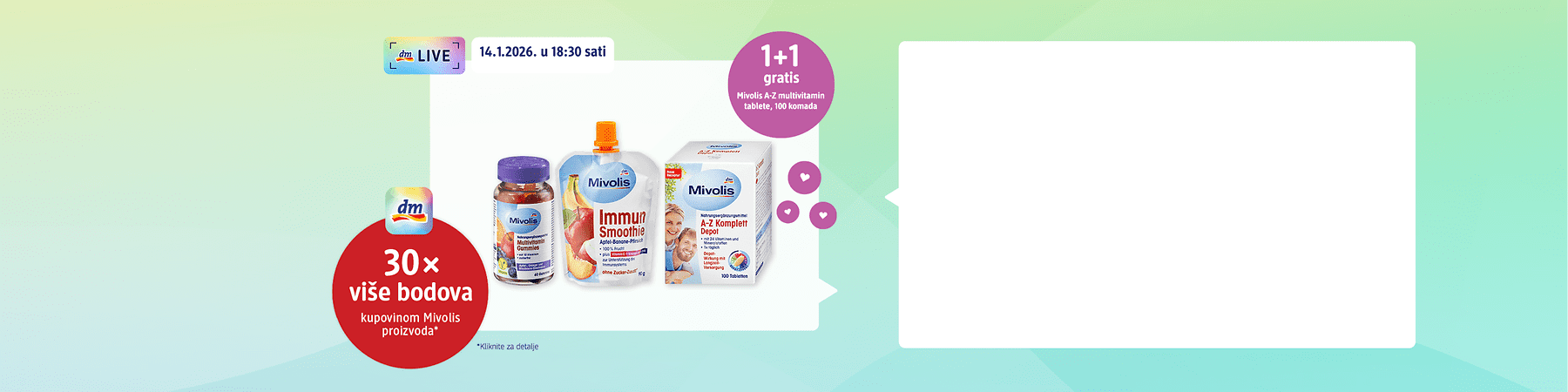 dmLIVE: Put do snažnog imuniteta