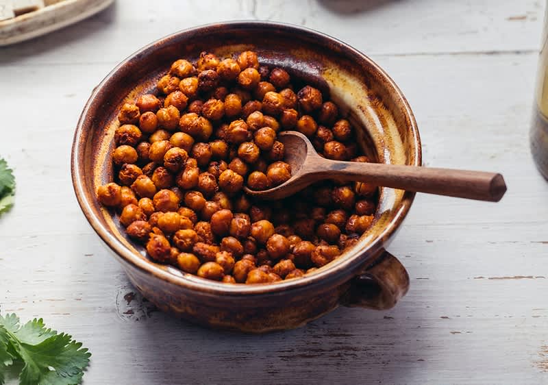Veganski hrskavi snack od slanutka