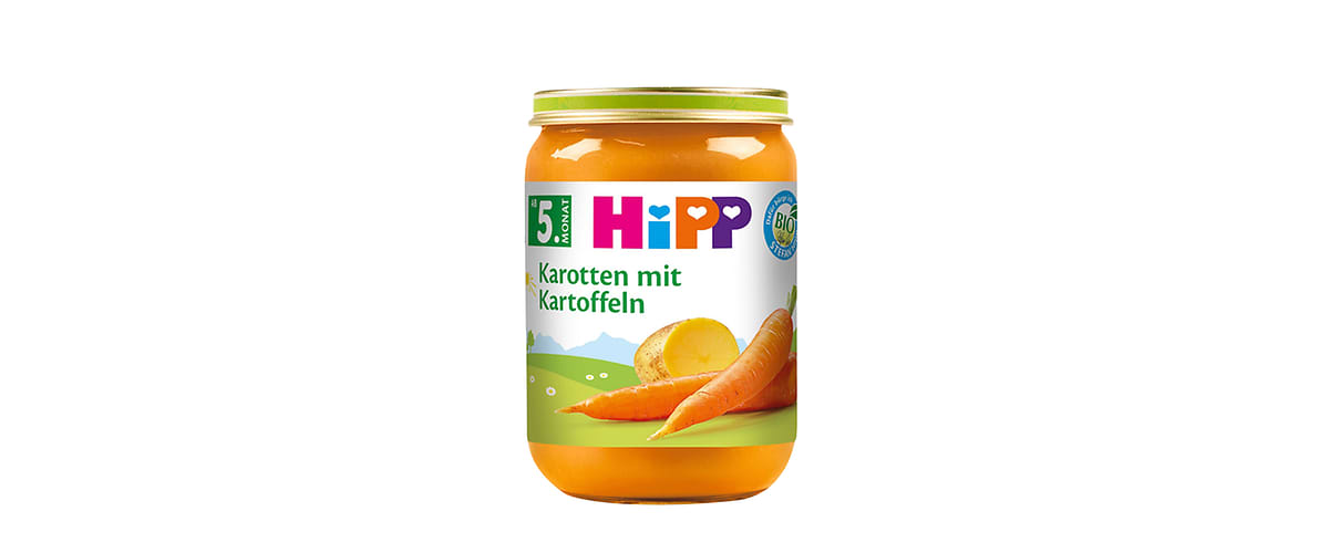HiPP povlači proizvod „HiPP mrkva s krompirom, od 5. mjeseca, 190 g“