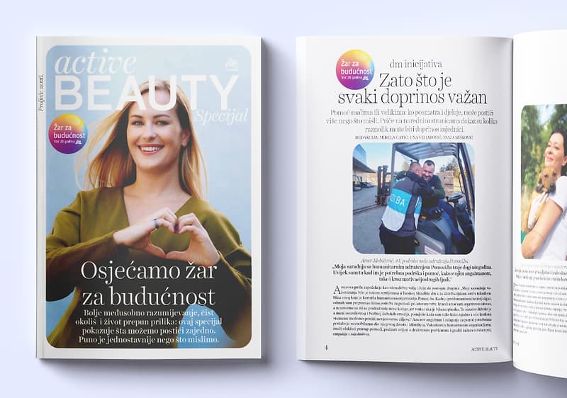 dm active beauty časopis Specijal