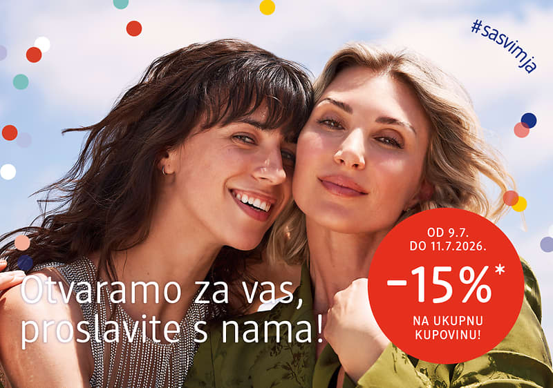 Najava otvorenja nove dm trgovine u Mostaru