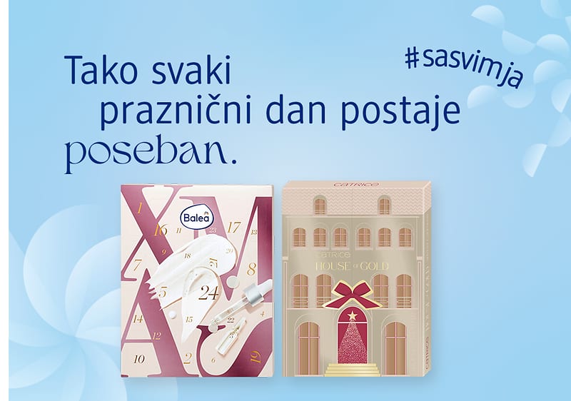 Novi adventski kalendari na plavoj podlozi