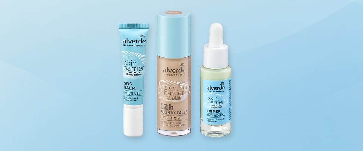 Kozmetika alverde skin barrier trio s toniranom podlogom, balzamom i primerom