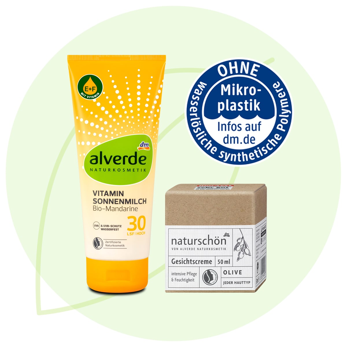 Produkte ohne Mikroplastik