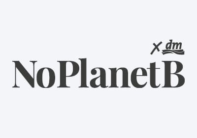 NO PLANET B logo