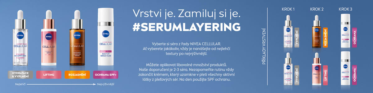 Jak postupovat při vrstvení sér