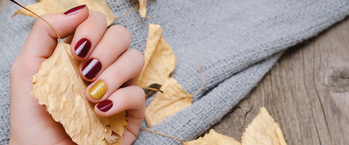 podzimní nehty