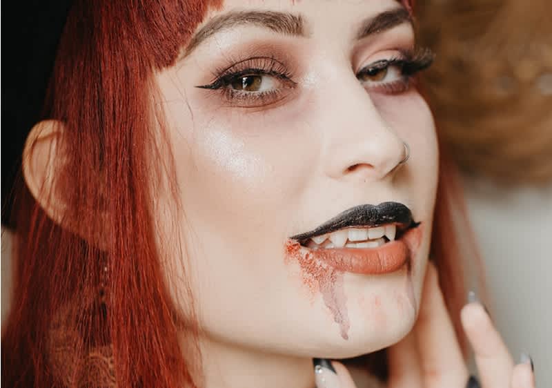 Halloweenské líčení