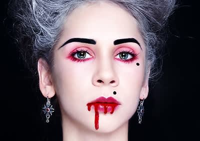 Halloweenské líčení