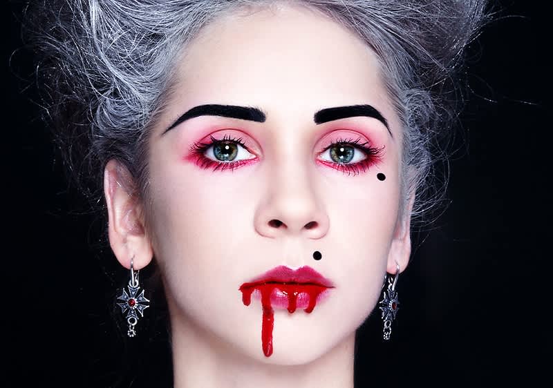 Halloweenské líčení