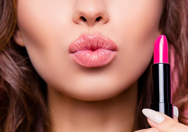 Růžové rty