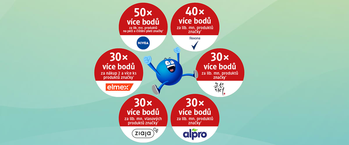 Sbírejte body rychleji a ušetřete více