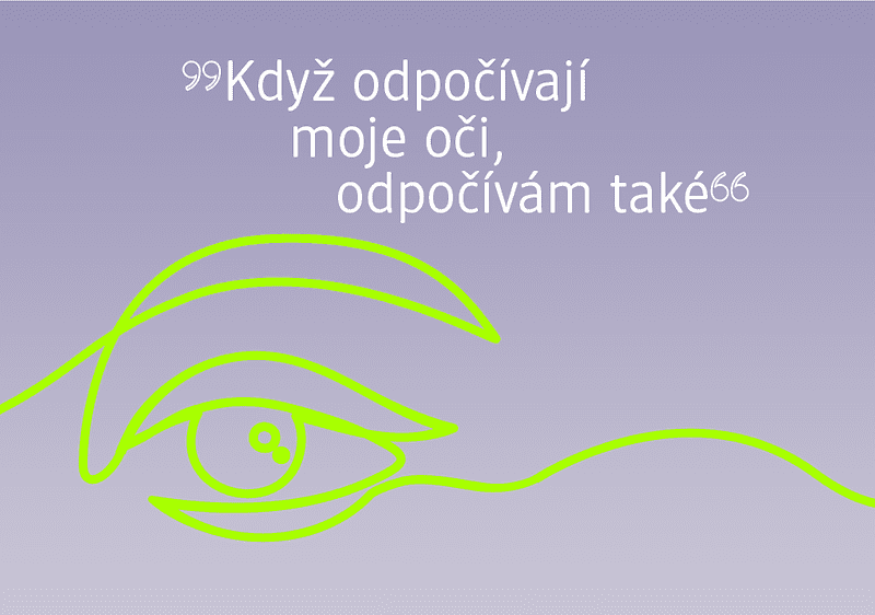 Jak na unavené oči