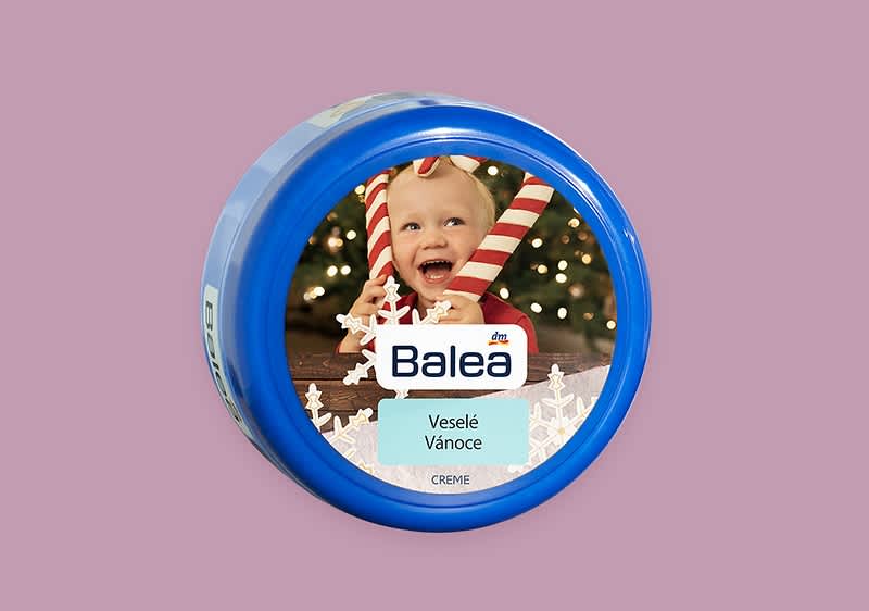 Samolepky na dm produkty