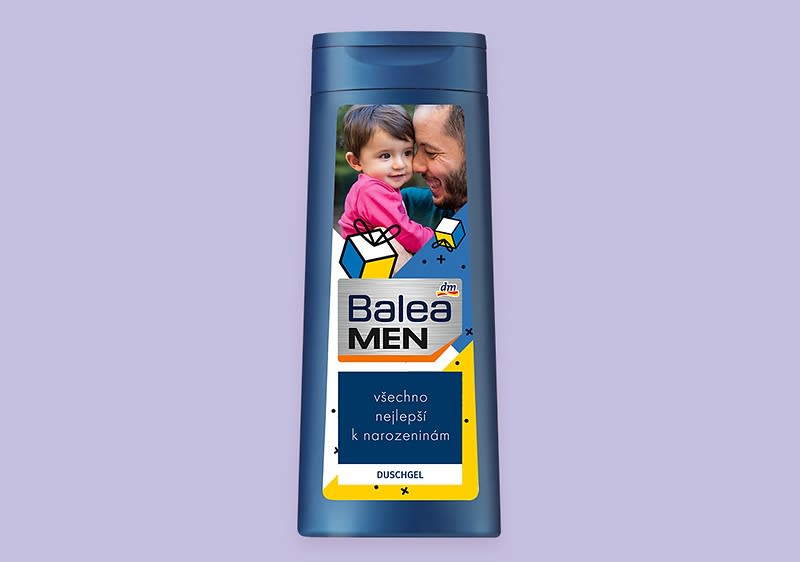 Samolepky na dm produkty